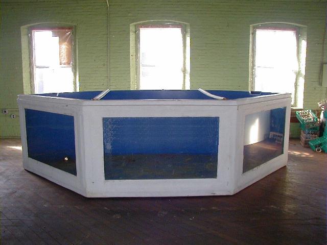 Fiberglass tank hotsell with window